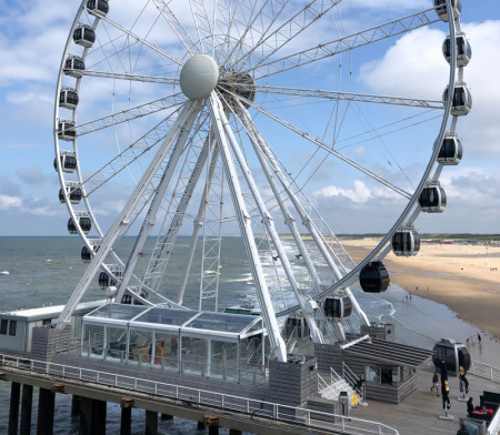 Der Badeort Scheveningen